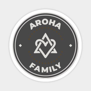 Astro Aroha family logo Magnet